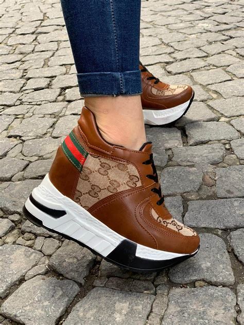 gucci sneakers heel stomp|Sneakers Gucci for Women .